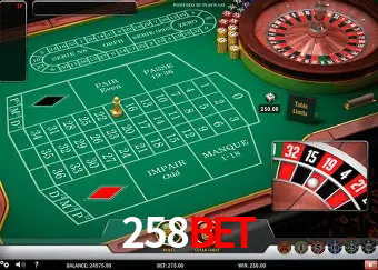 Blackjack Table 258bet